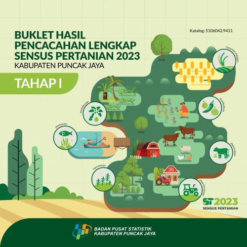 Buklet Hasil Pencacahan Lengkap Sensus Pertanian 2023 Kabupaten Puncak Jaya - Tahap I